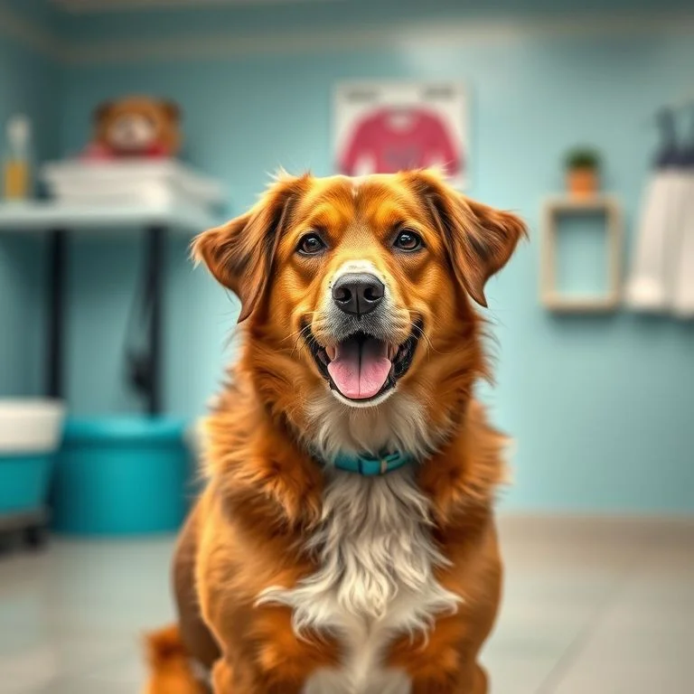 A dynamic, joyful scene of an energetic Jack Russell Terrier leaping towards a playful Golden Retriever in a beautifully landscaped dog park. Selective motion blur, razor-sharp focus on happy expressions, professional pet photography.